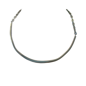 Celebrity NY Vintage Elegant Silver Toned Necklace